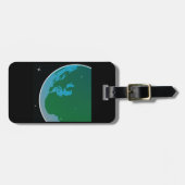 Étiquette À Bagage Terre de l'espace (Devant horizontal)