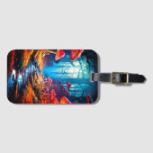 Étiquette À Bagage Terre des champignons Ai (Devant Horizontal)