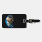 Étiquette À Bagage Terre Pleine Montrant Des Nuages Simulés Sur L'Afr (Devant horizontal)