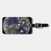 Étiquette À Bagage Terre Pleine Montrant Les Tempêtes Tropicales Dans (Devant horizontal)