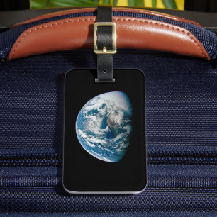 Étiquette À Bagage Terre Tirée De L'Appareil Spacecraft Apollo 13.