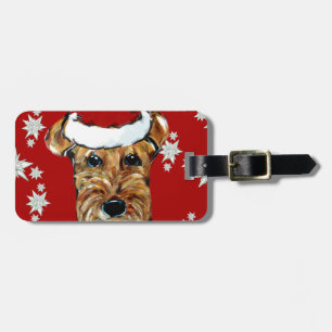ÉTIQUETTE À BAGAGE TERRIER AIRDALÉ
