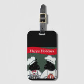 Étiquette À Bagage Terrier écossais   (Devant Vertical)