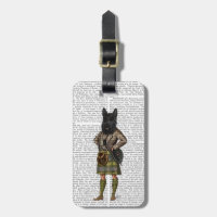 Terrier écossais à Kilt