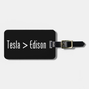 Étiquette À Bagage Tesla > Edison