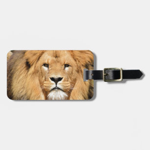 Étiquette À Bagage Tête de Lions