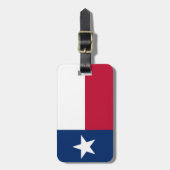 Étiquette À Bagage Texas (Devant Vertical)