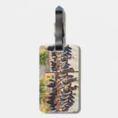 Étiquette À Bagage Texte personnalisable de cadets de West Point (Dos Vertical)