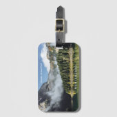 Étiquette À Bagage Texte personnalisé Monténégro (Devant Vertical)