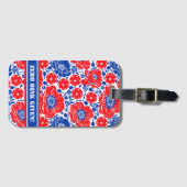 Étiquette À Bagage Texte personnalisé Zéro Dink Donné Pickball (Devant Horizontal)