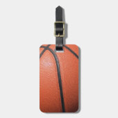 Étiquette À Bagage texture de BASKETball (Devant Vertical)