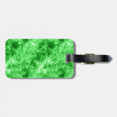 Étiquette À Bagage Texture écrêtée (Dos horizontal)