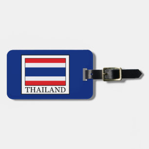 Étiquette À Bagage Thaïlande