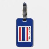 Étiquette À Bagage Thaïlande (Dos Vertical)