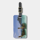 Étiquette À Bagage Thaïlande, île Phi Phi Don, plage de Yong Kasem (Devant Vertical)