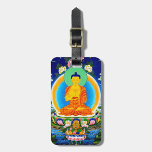 Étiquette À Bagage Thangka tibétain oriental frais Prabhutaratna