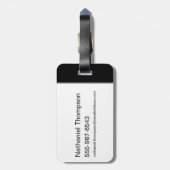 Étiquette À Bagage The Batman "Hero" Graphic (Dos Vertical)