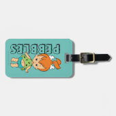 Étiquette À Bagage The Flintstones | Pebbles Flintstone (Devant horizontal)