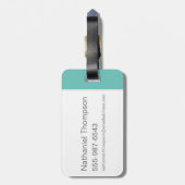 Étiquette À Bagage The Flintstones | Pebbles Flintstone (Dos Vertical)