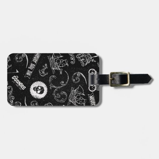 Étiquette À Bagage The Goonies Icons Pattern (Devant horizontal)