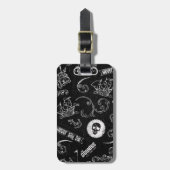 Étiquette À Bagage The Goonies Icons Pattern (Devant Vertical)