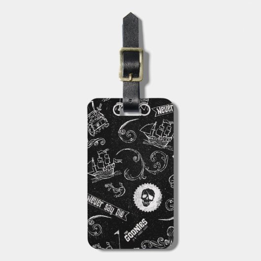 Étiquette À Bagage The Goonies Icons Pattern (Devant Vertical)