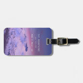 Étiquette À Bagage The mountains labourez calling, and i must go. (Devant horizontal)