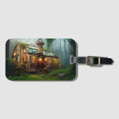 Étiquette À Bagage The River Workshop | Steampunk  (Devant Horizontal)