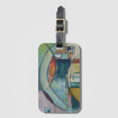 Étiquette À Bagage The "Waterfalls" (Devant Vertical)