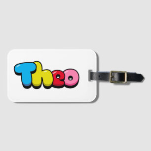 Étiquette À Bagage Theo