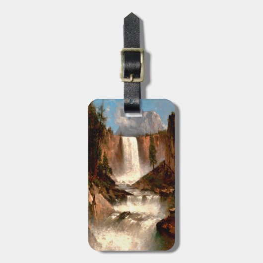 Étiquette À Bagage Thomas Hill's Vernal Falls, Yosemite (Devant Vertical)