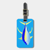 Étiquette À Bagage Thon de truite saumonnée (Devant Vertical)