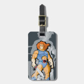 Étiquette À Bagage ThunderCats | Lion-O Halfttone Shadow Graphic (Devant Vertical)