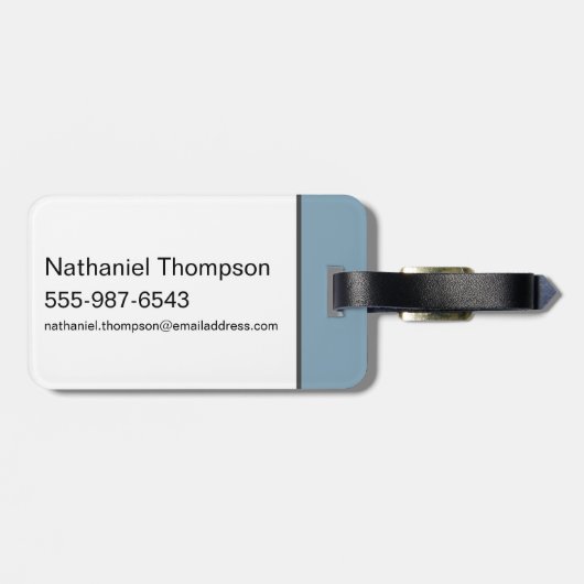 Étiquette À Bagage ThunderCats | Mumm-Ra Vit (Dos horizontal)