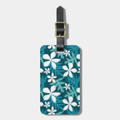 ÉTIQUETTE À BAGAGE TIARE (TURQUOISE) (Devant Vertical)