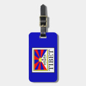 Étiquette À Bagage Tibet (Devant Vertical)