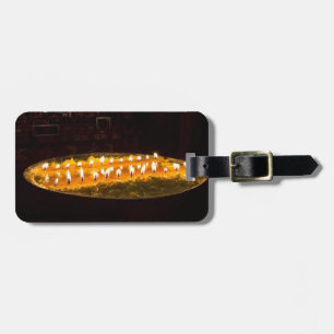 Étiquette À Bagage Tibet - Lampe au beurre rituel