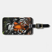 Étiquette À Bagage Tiger Stare (Devant horizontal)