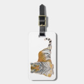 Étiquette À Bagage Tigre (Devant Vertical)