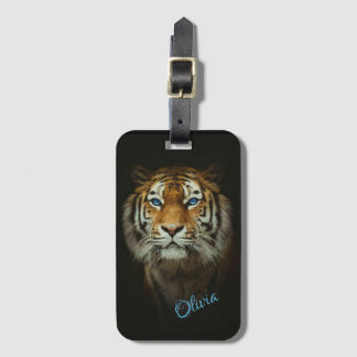 Étiquette À Bagage Tigre
