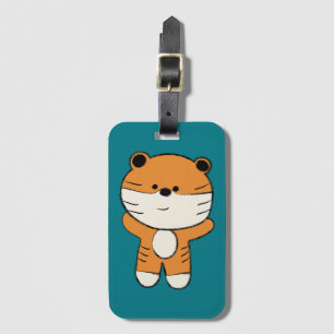 Étiquette À Bagage Tigre adorable