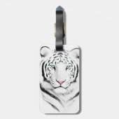 Étiquette À Bagage Tigre blanc sibérien (Dos Vertical)