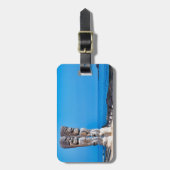 Étiquette À Bagage Tikis au Paradise (Devant Vertical)