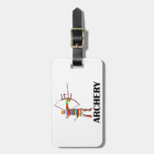 Étiquette À Bagage Tir à l'arc (Devant Vertical)