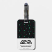 Étiquette À Bagage Titans Ados, allez ! | "Bad Boy" Robin, Cyborg & B (Dos Vertical)