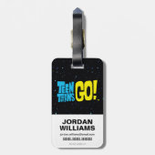 Étiquette À Bagage Titans Ados, allez ! | Raven "Appris Une Leçon" (Dos Vertical)