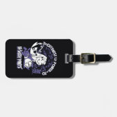 Étiquette À Bagage Titans Ados, allez ! | Starfire & Mr Sassy Pants (Devant horizontal)