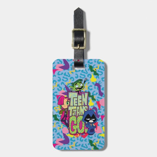 Étiquette À Bagage Titans Ados, partez ! | Logo Poster de animal "Fil (Devant Vertical)