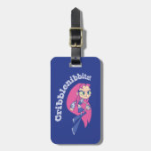 Étiquette À Bagage Titans Ados, partez ! | Starfire "Cribblenibbits!" (Devant Vertical)