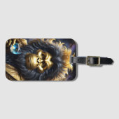 Étiquette À Bagage Toast cosmique de Golden Ape (Devant Horizontal)